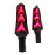 thumbnail image 1 of Direccionales Para Moto Rasen Led Secuencial Tipo Rayo Universal  rojo, 1 of 3