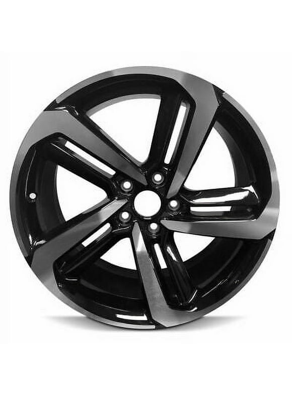 Wheel Rim for 2018-2020 Honda Accord 19 in Black Aluminum Rim Direct Fit