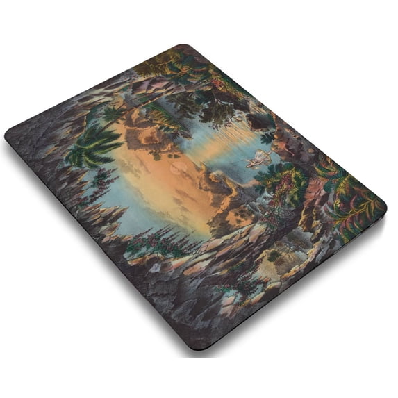 KSK KAISHEK Only for MacBook Pro 16" Case 2020-2019 Rel. Model A2141, Plastic Hard Shell Cover + Black Keyboard Cover, Painting A 0776