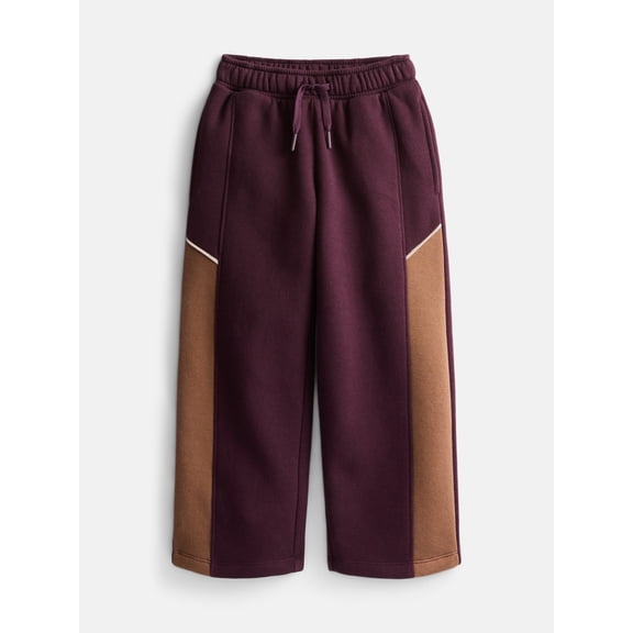 Athletic Works Boys' Colorblocked Fleece Pants, Sizes 4-18