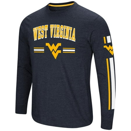 - West Virginia Mountaineers Men's Long Sleeve Touchdown Pass Tee