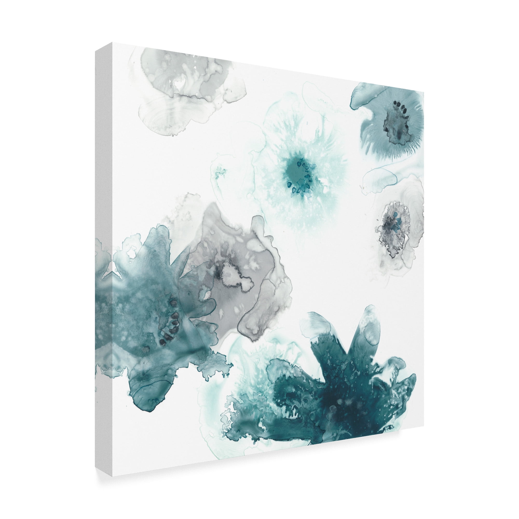 Trademark Fine Art 'Floating Indigo I' Canvas Art by June Erica Vess