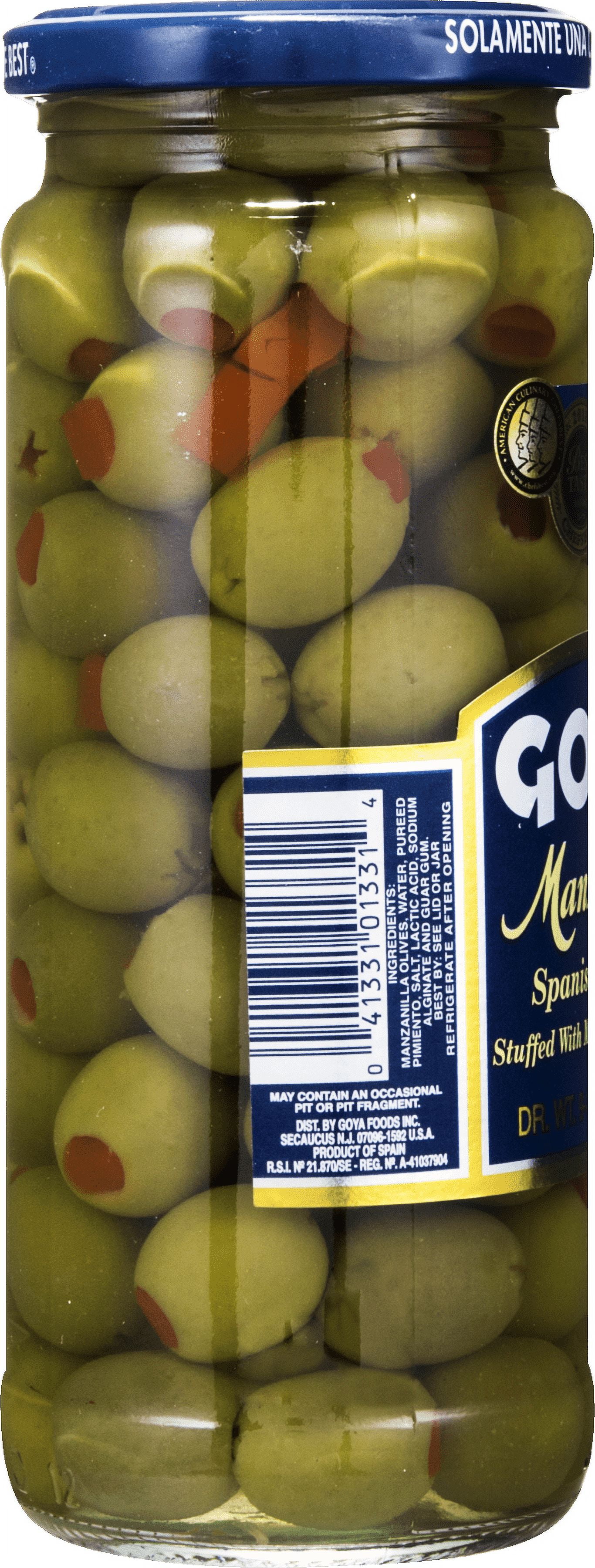 (3 pack) Goya Olives, 9.5 oz