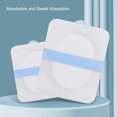 thumbnail image 4 of Cotton Underarm Sweat Pads Disposable Underarm Sweat Pads Armpit Sweat Pads Cotton Armpit Sweat Pads Underarm Sweat Pads 20pcs Underarm Sweat Stickers Disposable Water Absorbent, 4 of 8
