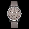 thumbnail image 3 of Women Wristwatch  Pu Watch Men Simple Stylish Quartz Analog PU Leather Strap Watch Business Wristwatch Gray ANGGREK PU Watch, 3 of 3