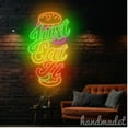 thumbnail image 5 of Handmadetneonsign Just Eat It Burger Neon Sign, Burger Led Sign, Hamburger Neon Light, Burger Led Light 66213, 5 of 5