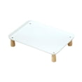thumbnail image 3 of Fzaqwen Raised Pet Feeder Stand Cat Bowl Stand for Automatic Pet Feeder Pet Supplies White 37x26.5x8cm, 3 of 9