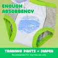 thumbnail image 6 of BIG ELEPHANT Baby Boys Potty Training Pants, Toddler Solid Color Training Underwear, 4T, 6 of 9