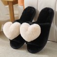 thumbnail image 2 of Vedolay Slippers Women Fuzzy Cute Indoor House Slippers Gifts Bedroom Shoes Beige,37, 2 of 5