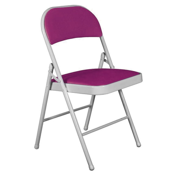 Silla plegable de oficina acojinadas ilios innova Morada