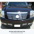 thumbnail image 3 of APS Compatible with Cadillac Escalade 2007-2014 Without Frame Main Upper Stainless Steel Chrome Mesh Front Grill Grille Insert A76481Z, 3 of 3