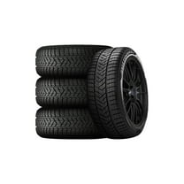 Set of 4 Pirelli WINTER SOTTOZERO 3 255/40R20 101W XL Tires Fits: 2021-23 Tesla Y Long Range, 2022-23 Volkswagen Tiguan Highline R-Line