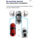 thumbnail image 3 of Cámara De Punto Ciego Para Coche, Visión Nocturna, Cinta Impermeable, Cámara De Visión Lateral Para De Vigilancia De Coche, 3 of 7