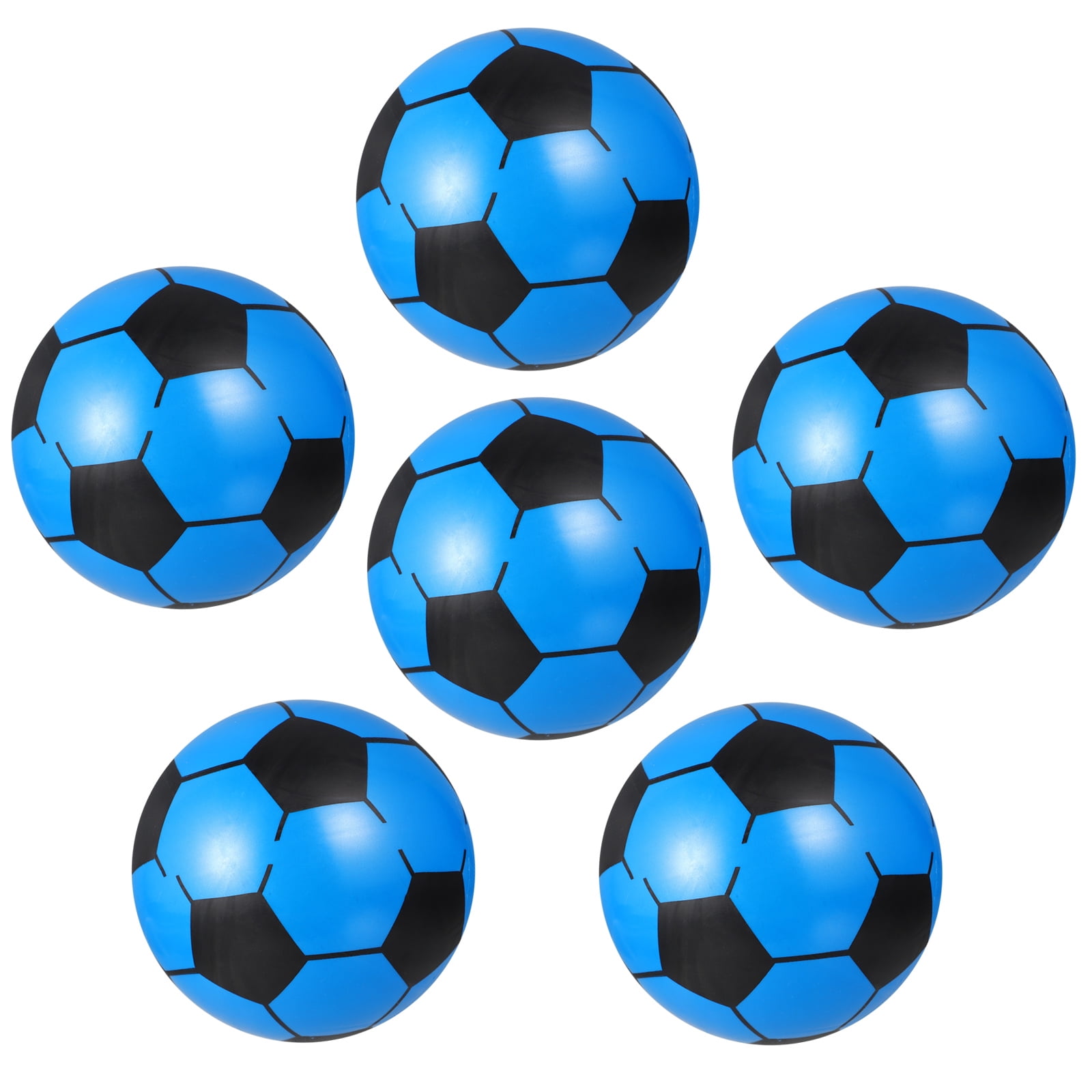 6pcs Kids Soccer Sports Toy Inflatable Soccer Ball Toy Football
