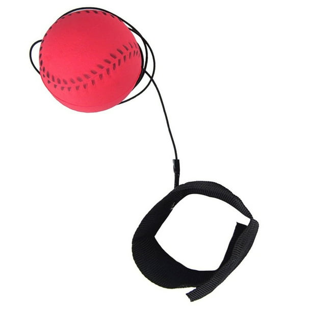 Eigraketly Pelota para la muñeca que rebota de goma portátil resistente al desgarro reemplazo de ejercicio interactivo juguete relajante para niños Ropa Deportiva, Zapatos Rosa Eigraketly OD032270-04