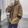 thumbnail image 4 of Sudaderas verdes con capucha para hombre, ropa de hip hop, sudaderas coreanas sencillas con capucha de color pastel para hombre, estilo divertido, novedad en sudaderas de lujo, 4 of 5