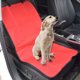 thumbnail image 4 of Cojín para asiento de automóvil para mascotas, cojín para perro, cubierta del asiento delantero, una capa, protección contra suciedad y arañazos, rojo, 4 of 6