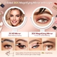 thumbnail image 3 of Espejo de maquillaje B Beauty Planet iluminado con aumento de 30 aumentos con luz, 3 of 9