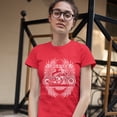thumbnail image 3 of Tee Hunt The Great American Bobber T-Shirt Motorcycle Enthusiast Biker Women's T-Shirt Tee, Red, XX-Large, 3 of 5