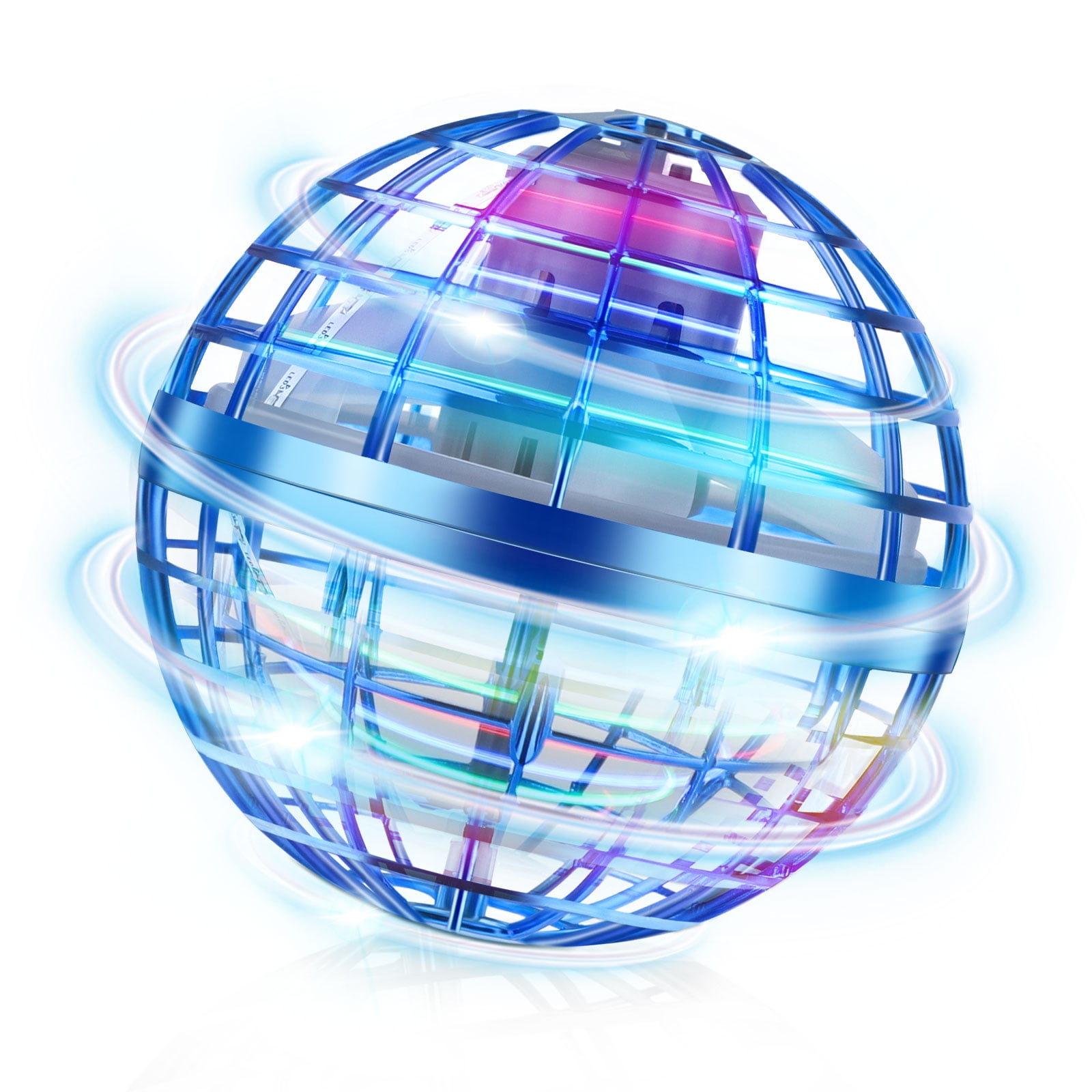 Fly Ball Spinner Magic LED Light BalL,Flying Ball Toys Gifts for