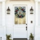 thumbnail image 4 of Artificial Winter Wreath Christmas Wreath Artificial Hanging Wreath Suitable For Front Door Fireplace Stair Railing Christmas Party Decoration, 4 of 6