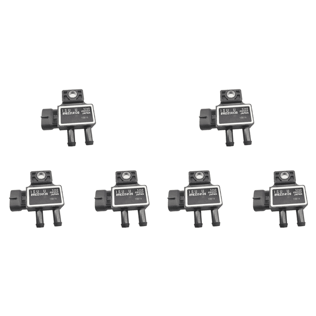 6X Capteur de Pression Différentielle DPF pour D-MAX DAMX MUX 8983314120
