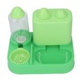 thumbnail image 3 of Pet Food Dispenser, Large Capacity 2 In 1 Pet Feeder And Water Dispenser Dry Wet Separation Easy To Clean Safe Use  For Indoor For Cats, 3 of 8