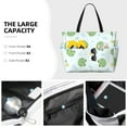 thumbnail image 3 of Fotbe Kawaii Frogs Bolsa de Viaje para Playa - Resistente al Agua, Bolsa Tote de Gran Capacidad y Ligera con 7 Bolsillos para Mujeres y Hombres, 3 of 7
