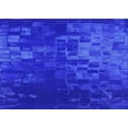 thumbnail image 1 of Ahgly Tapis Rectangulaire Lavable en Machine Intérieur Transitionnel Bleu Vif, 3 Pieds x 5 Pieds, 1 of 7