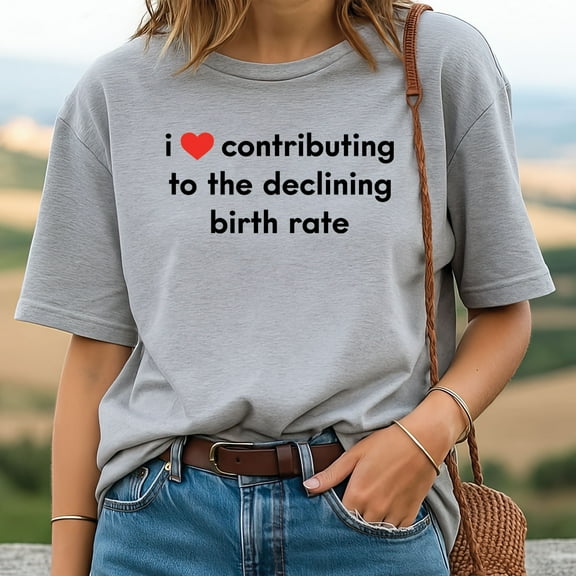 I Love Contributing To The Declining Birth Rate T-Shirt