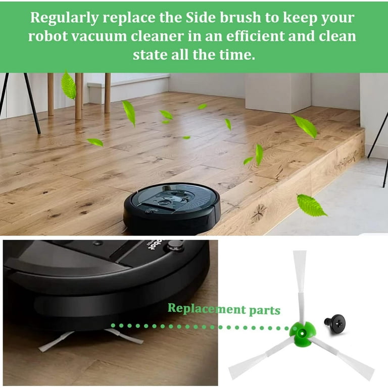 Side Brush Replacement,Compatible for iRobot Roomba I&E&J Side Brush Replacement,Compatible for iRobot Roomba I&E&J