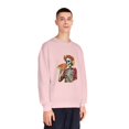 thumbnail image 4 of Dia de los Muertos Skeleton Enjoying Pizza - Unisex Sweatshirt, 4 of 4