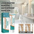 thumbnail image 4 of 4 Pcs Underwater Bonding Adhesive - Strong Waterproof Sealant for Aquariums, Pools & Leak Repair - Fast Curing, Durable, Safe for Glass, Plastic & Metal - 120ml, 4 of 9