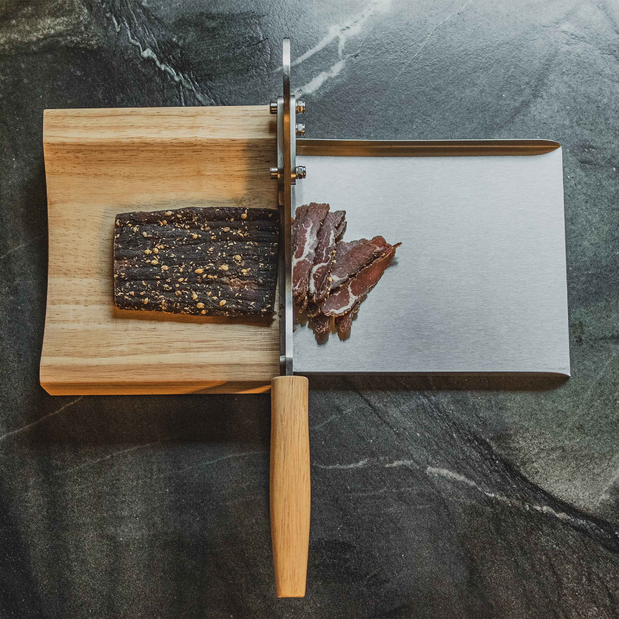 Biltong Depot Original Steak Slab (8oz): High Protein Snack, No Sugar, Natural Dried Beef Jerky