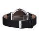 thumbnail image 2 of Reloj de pulsera de cuarzo con número de reloj de pulsera de cuero de PU para hombre informal simple (blanco negro), 2 of 5