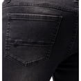 thumbnail image 5 of CULTURA AZURE Mens Slim Fit Denim Jeans, Black Wash, 40X32, 5 of 6