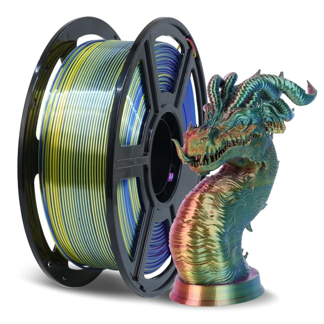 Filamento FLASHFORGE Silk Tricolor PLA 1,75 mm 1 kg