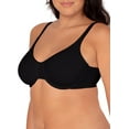 thumbnail image 2 of Fruit of the Loom Women's Cotton Stretch Extreme Comfort Bra 34D Blk/ White 86ck/ Grey Heather, 2 of 7