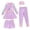 D94/Purple1, variant on Afdoent Girls Swimsuit Girls Long Sleeve Swimwear Two Piece Rash Guard Swimsuit With Upf Sun For Toddler Little Kid And Youth Lovely Beach Summer