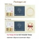 thumbnail image 3 of Kit de Inicio de bordado de Navidad, juego de punto de cruz DIY para principiantes, flor impresa, costura, arte, pintura artesanal, decoración del hogar, Papá Noel Gif, 3 of 4