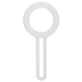 thumbnail image 1 of PENIKOKO White Double Sided Pet Brush for Home Use Removes Loose Hair from Cats and Dogs, 1 of 8