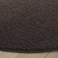 thumbnail image 3 of SAFAVIEH Boucle Lauressa Solid Machine Washable Area Rug, Brown, 6' x 6' Round, 3 of 7