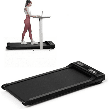 Walking Pad Treadmill Under Desk,Walking Pad for Office Home,265 lbs Capacity Portable Mini Treadmill, 2.5HP 2 in 1 Walking Jogging with Remote Control, LED Display