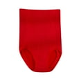 thumbnail image 5 of HUPOM Seamless Boyshort Underwear For Women Panties For Women High Waist Casual Tie Seamless Waistband Red XL, 5 of 7