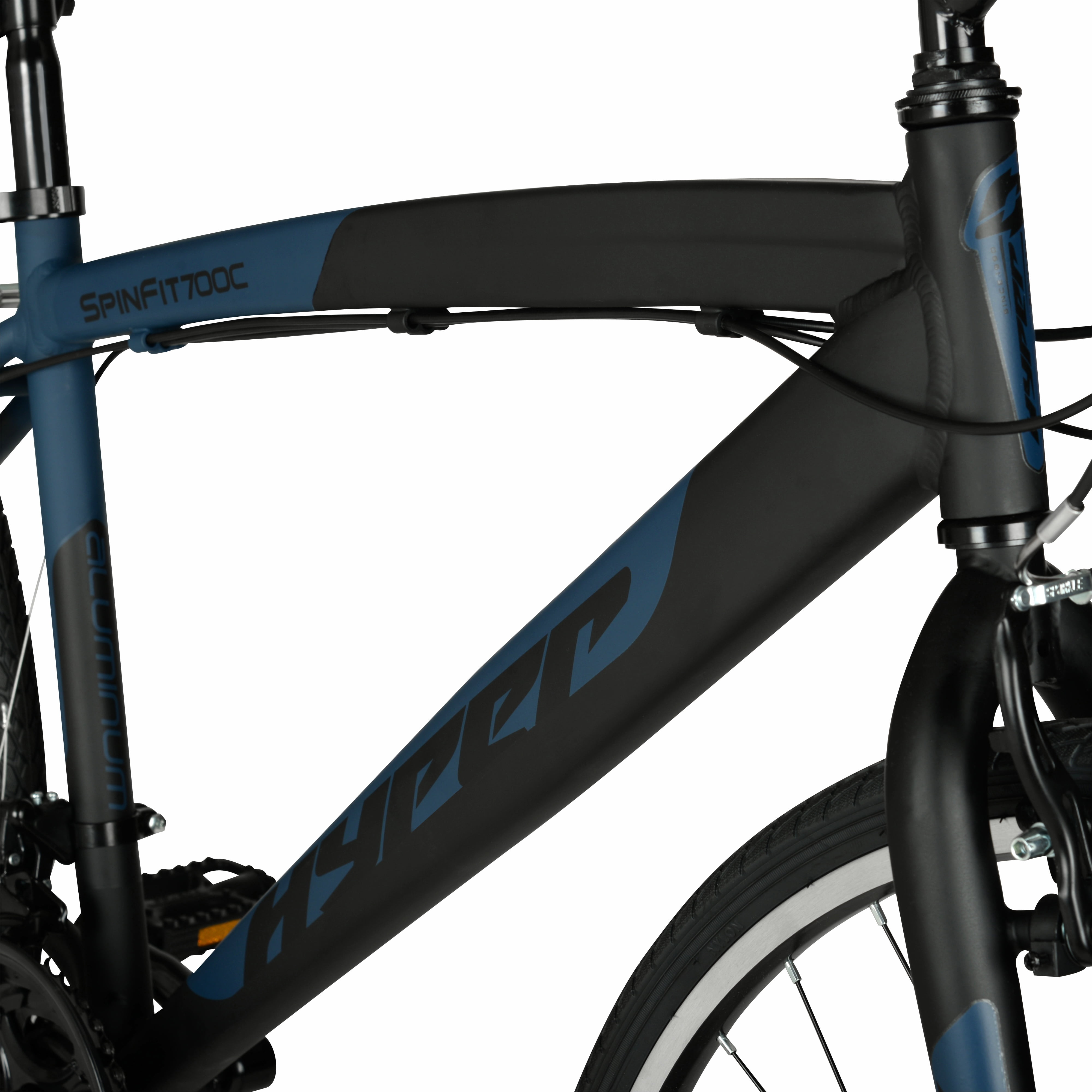 Hyper Bicycles 700c Ladies Spin Fit Hybrid Bike for Adults
