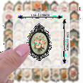 thumbnail image 5 of 35pcs Antique Stationery Stickers Floral PVC Sticker Art Stickers Decals for Laptops Suitcases Notebooks, 5 of 9