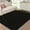 Black, variant on Hasoo 5' x 7' Area Rug for Living Room Solid Textured Vintage Rug Non Slip Throw Rugs Indoor Carpet, Taupe
