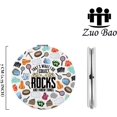 thumbnail image 2 of Zuo Bao Funny Geologist Gifts That's What I Do I Collect Rocks and I Know Things Makeup Mirror Geology Rock Mirror (Collect Rocks), 2 of 7