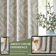 thumbnail image 3 of Cortinas Jinchan de lino texturizado, 160 x 160 cm, color verde salvia, 3 of 9