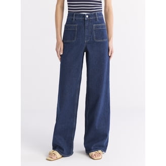 Jean Diane Gilman DG2 Coupe Botte - Bleu Foncé Délavé - Taille 4 - Neuf Sans étiquette